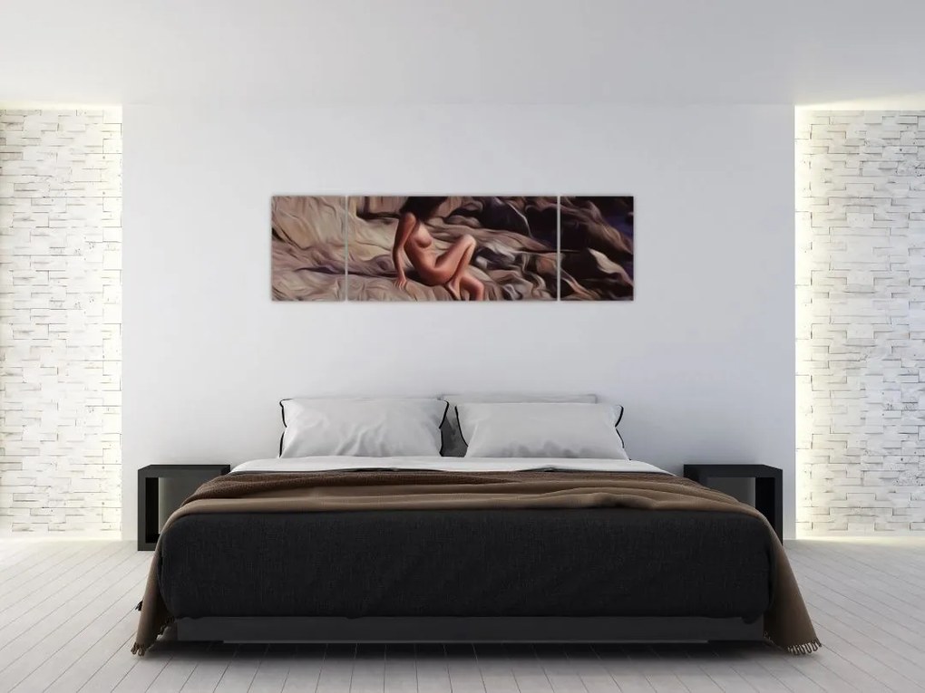 Obraz - Obraz kobiety (170x50 cm)