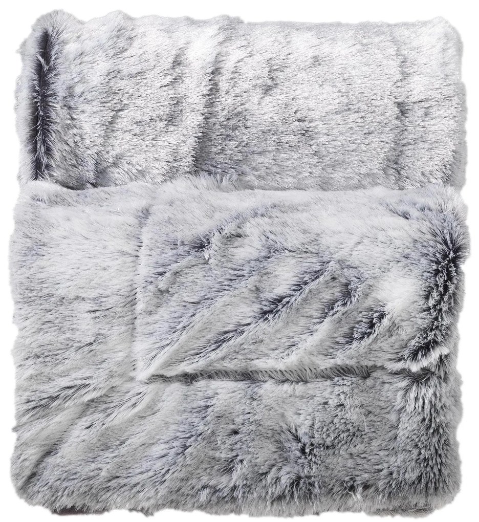 Narzuta na łóżko ANTARTIC, 125 x 150 cm, szara