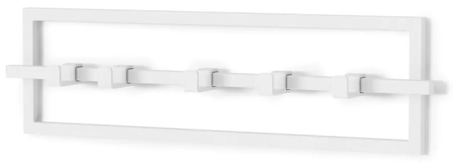 Biały metalowy wieszak ścienny Cubiko – Umbra