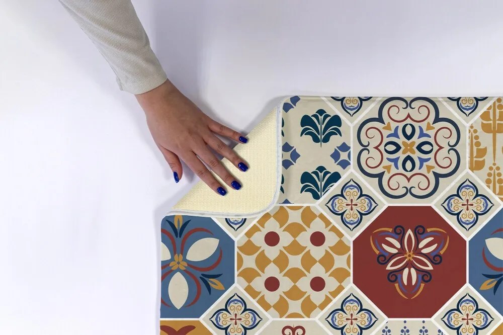 Dywanik łazienkowy antypoślizgowy Azulejo
