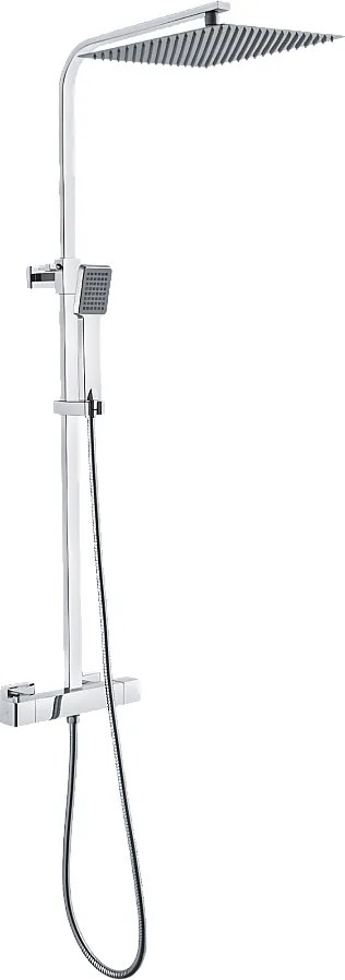 Quartos 300 termostatyczna kolumna prysznicowa chromowana