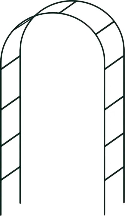 Wspornik na rośliny, 140 x 38 x 240 cm