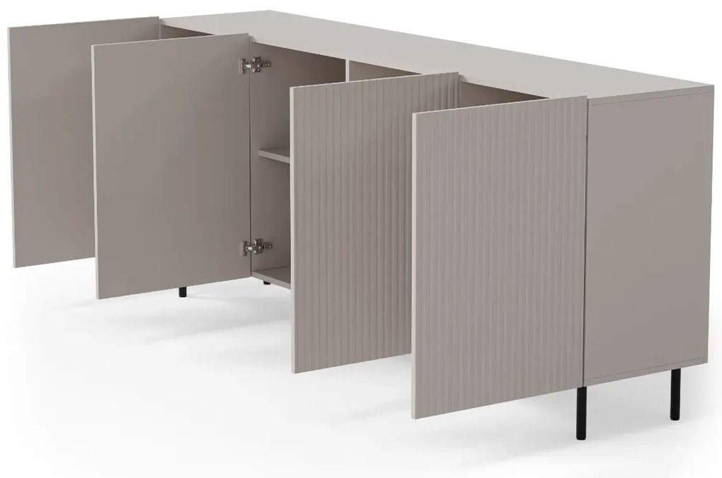 Komoda PAXOS 2 180cm kaszmirowa HALMAR