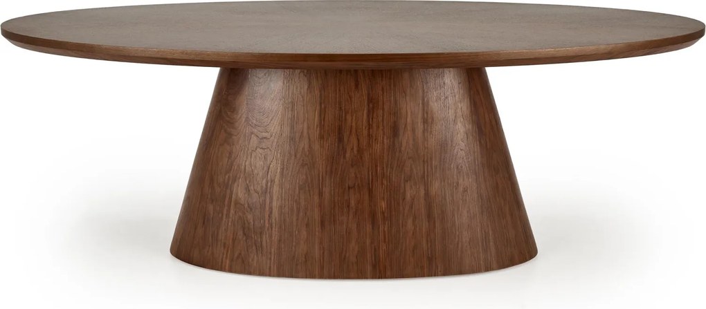 Stół z owalnym blatem Vagner Halmar orzech