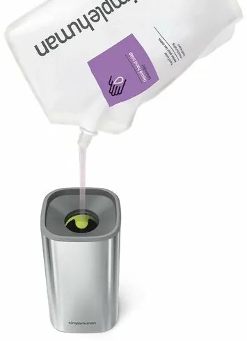 Simplehuman Dozownik mydła i płynu dezynfekującego Pulse 295 ml, stal nierdzewna, S