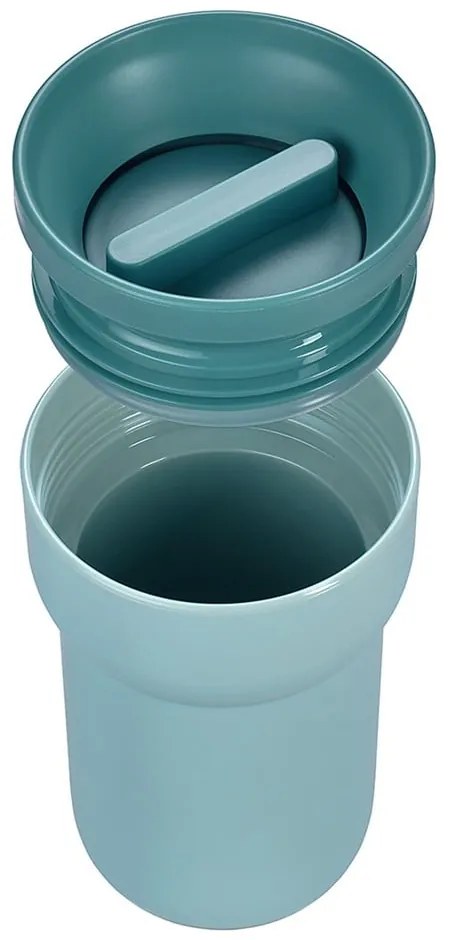 Turkusowy kubek podróżny Mepal Ellipse, 275 ml