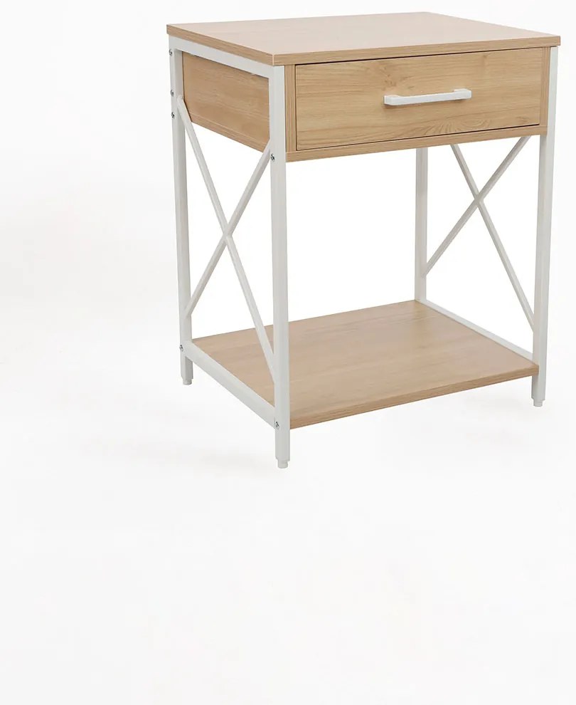 Stolik nocny Lesly z szuflad