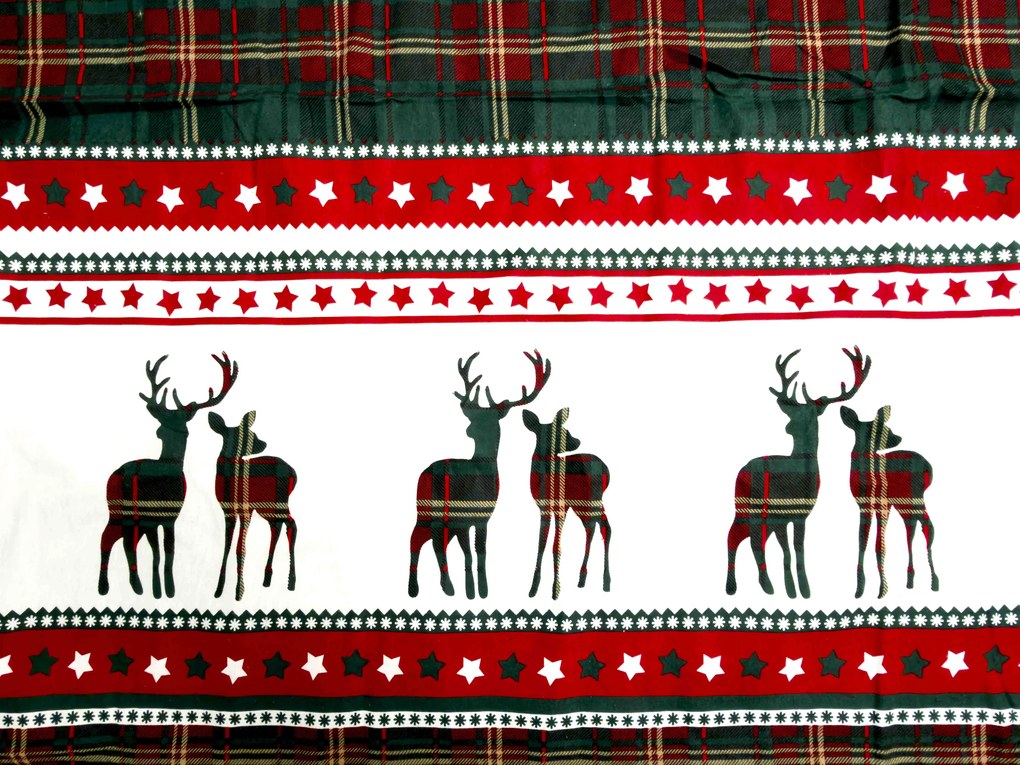 PrzytulneMieszkanie.pl PrzytulneMieszkanie.pl Flanelowa pościel FJORDEN zielona Rozmiar pościeli: 70 x 90 cm | 140 x 200 cm