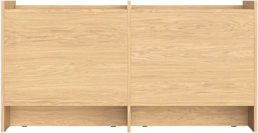 Komoda w dekorze dębu w naturalnym kolorze 146x76x51 cm Hido – noo.ma