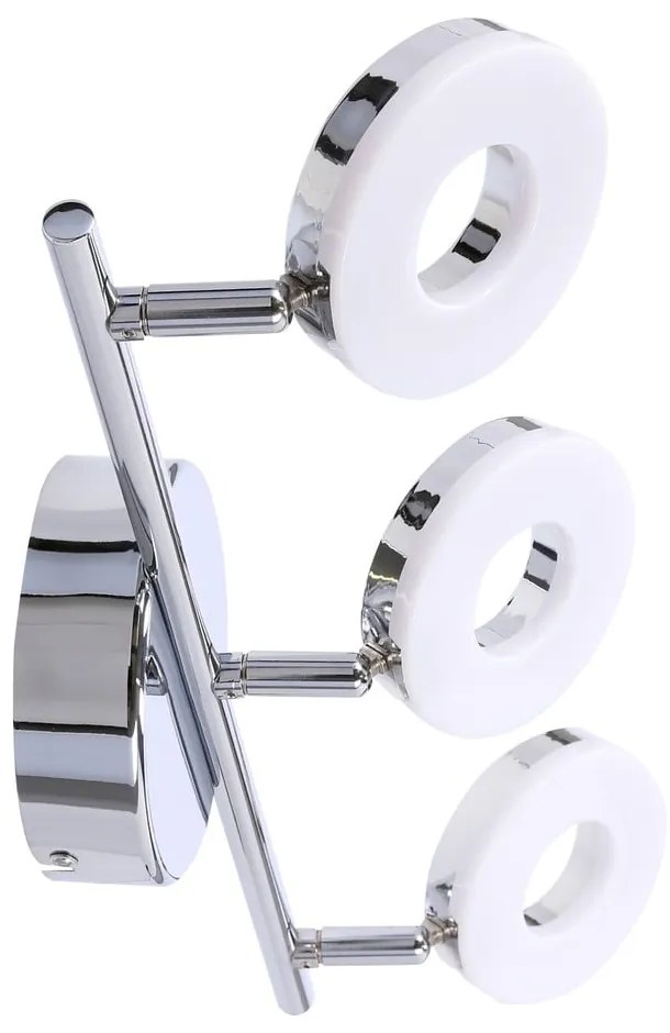 Lampa sufitowa LED w kolorze srebra z połyskiem 47x16 cm Thema – Candellux Lighting