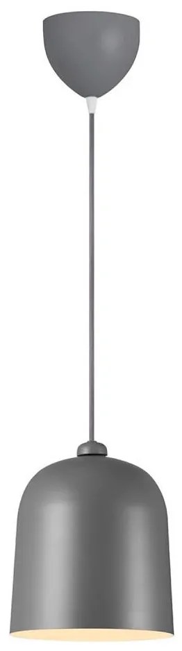 Nordlux - Lampa wisząca na przewodzie ANGLE 1xE27/25W/230V szara