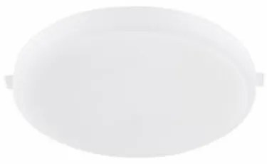 Emithor 63200 Agilo panel sufitowy LED wpuszczany, śr. 9,3 cm, 8 W, 4000 K, biały
