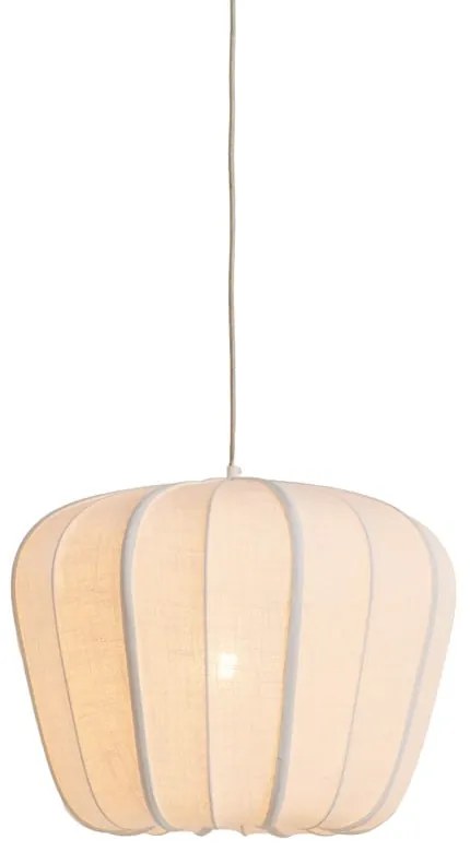 Kremowa lampa wisząca ø 49,5 cm Zubedo – Light &amp; Living
