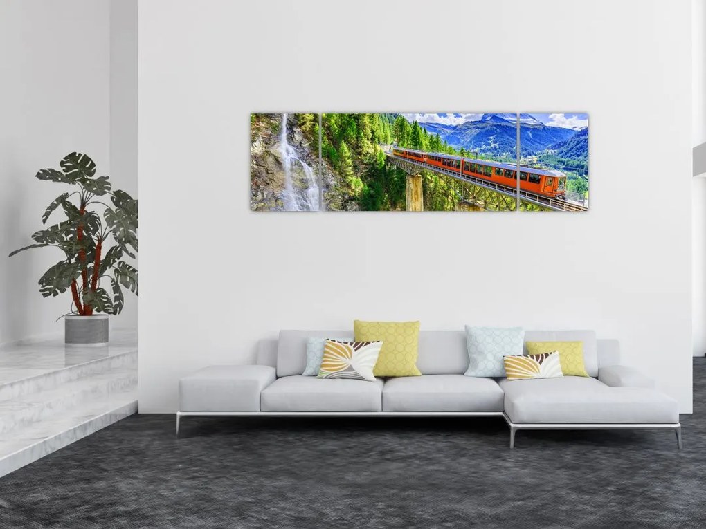 Obraz - Matterhorn, Zermatt, Wallis, Szwajcaria (170x50 cm)