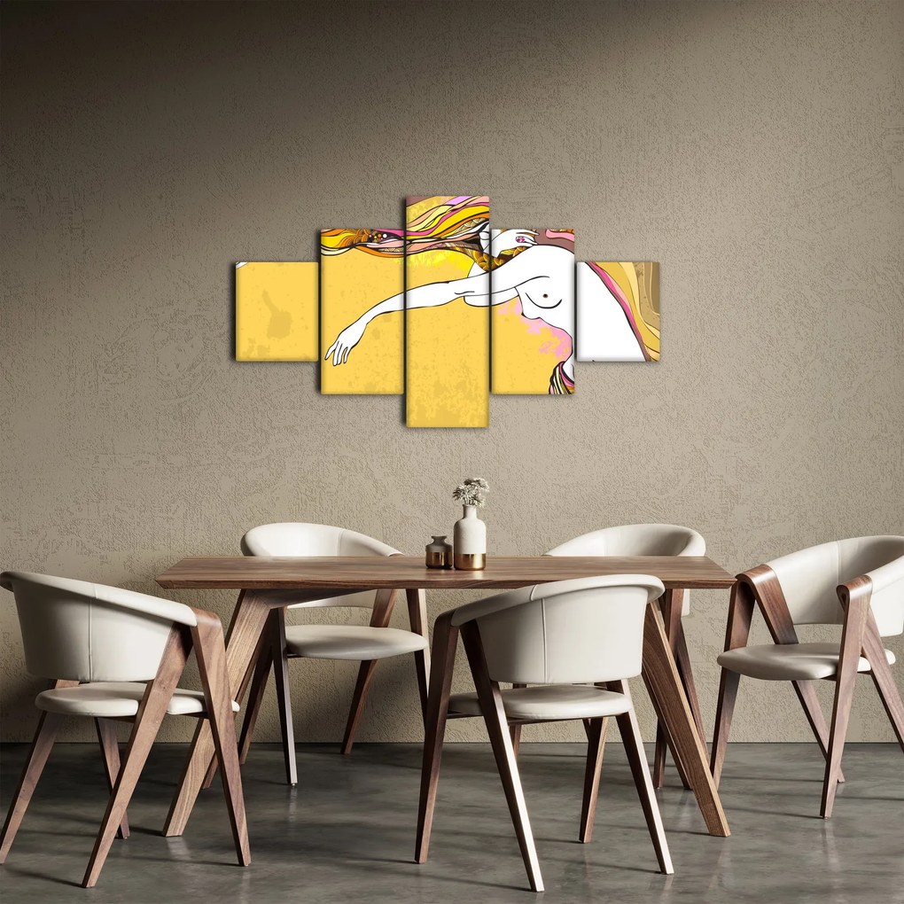 Obraz - Dziewczyna (125x70 cm)