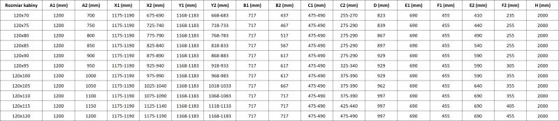 Mexen Mist-H L Duo kabina prysznicowa uchylna 120 x 120 cm, transparent, czarna - 8A5L-120L-120P-70-00