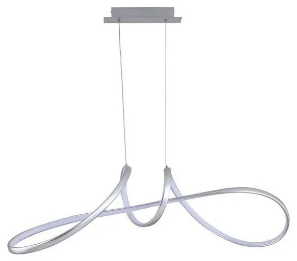 Searchlight 36524GY - ściemnialny żyrandol na linkach MAISIE LED/41W/230V