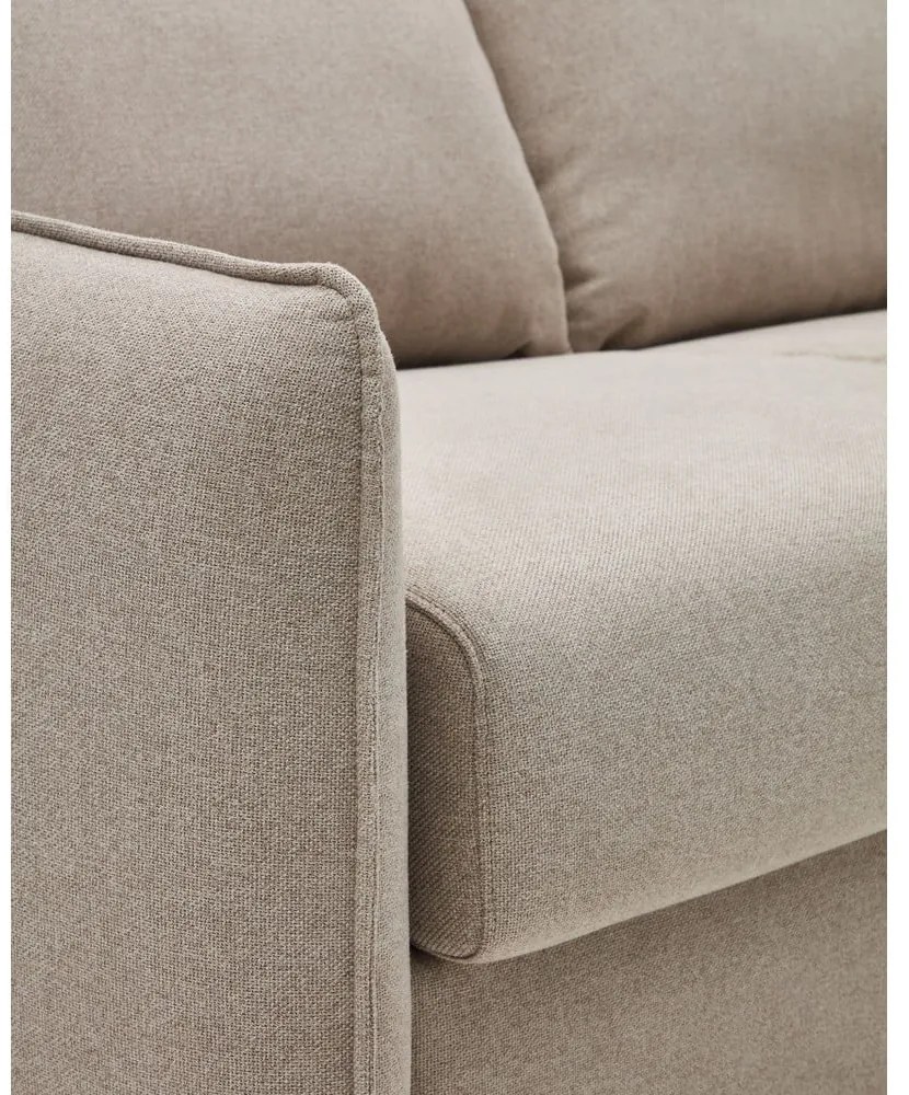 Beżowa rozkładana sofa 185 cm Carlota – Kave Home