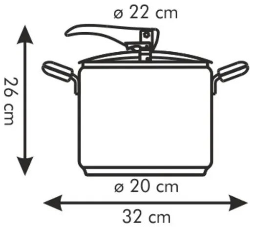 Tescoma MAGNUM szybkowar 7 l,