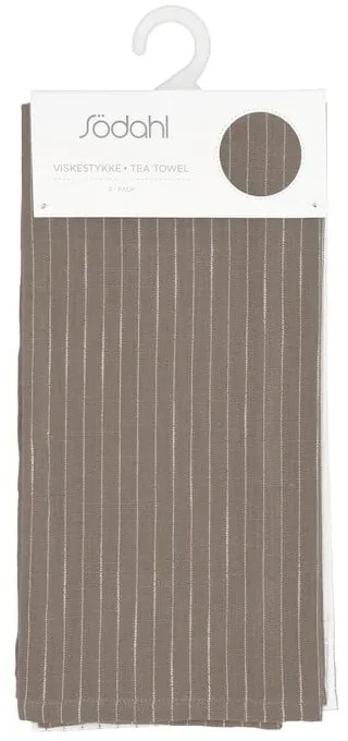 Bawełniane ścierki zestaw 2 szt. 50x70 cm Line – Södahl