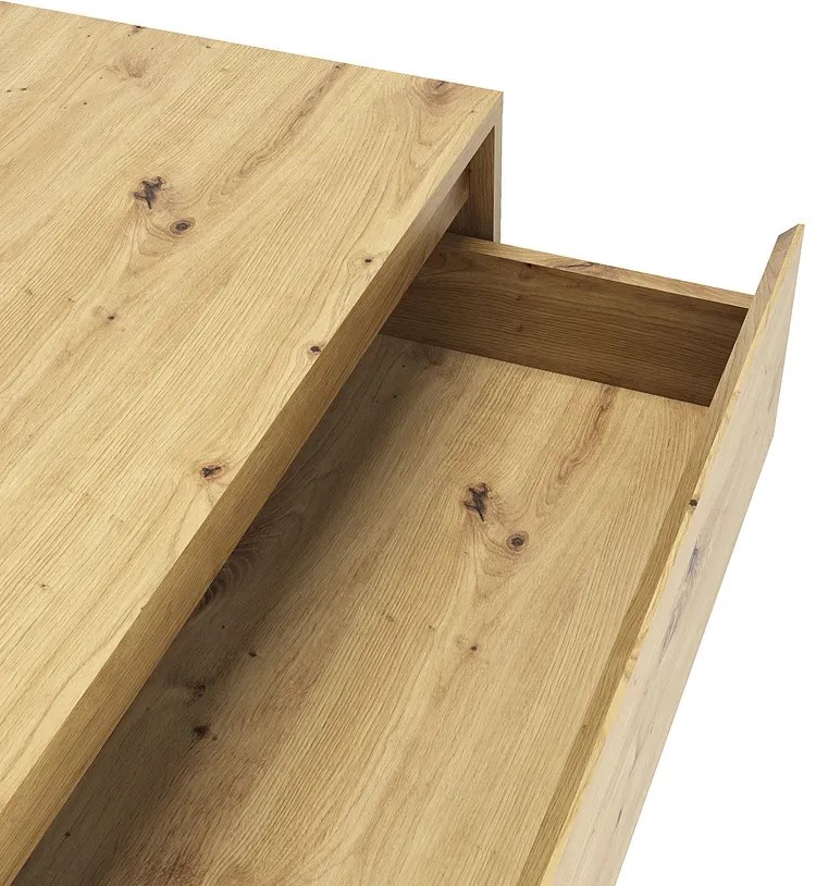 Wysoka nowoczesna komoda z szufladami dąb artisan E2-B92