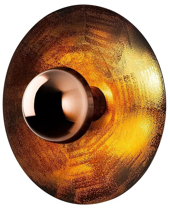 Kinkiet w kolorze brązu ø 28 cm Kurt – Opviq lights
