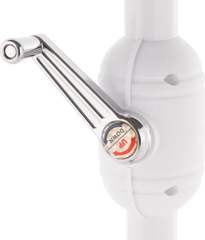 Parasol z rączką - antracyt, aluminium