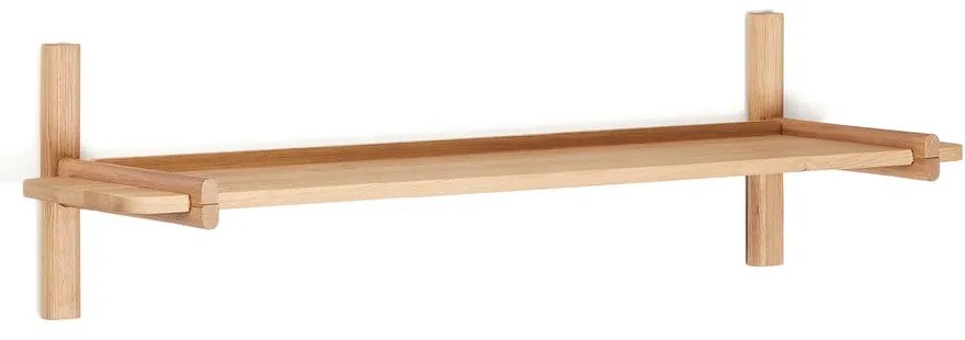 Modułowy system półek z litego drewna dębowego 110x28 cm Sitra – Kave Home