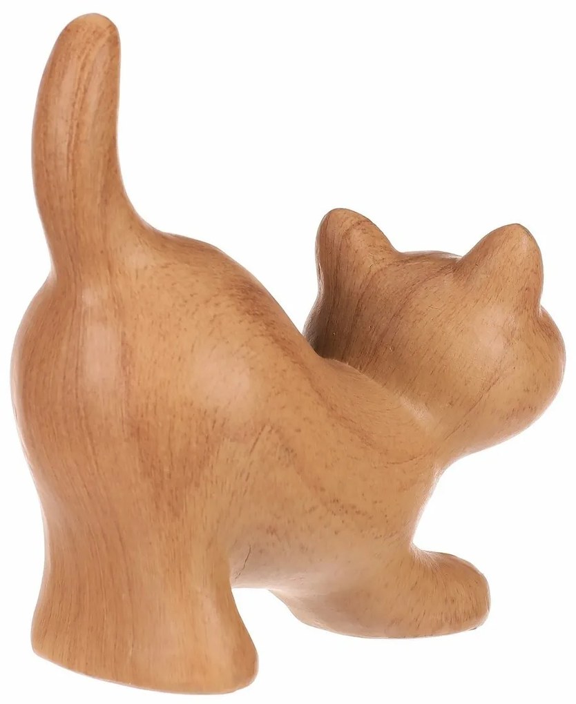 Dekoracja Figurka kota, żywica poliestrowa, 12 x 7x 13 cm