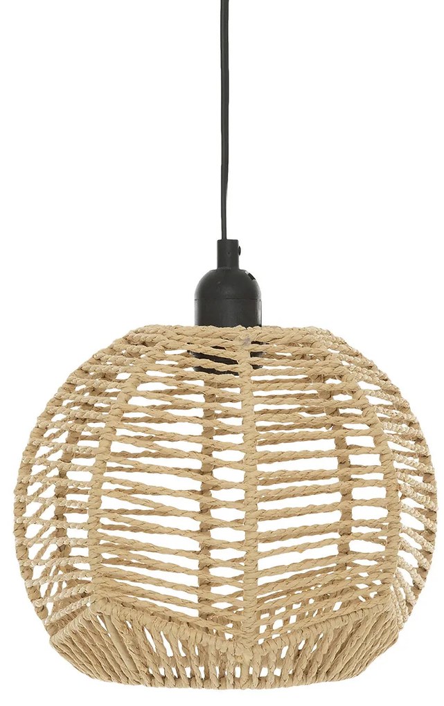 Lampa wisząca CAREN z kloszem z plecionki, Ø 24 cm