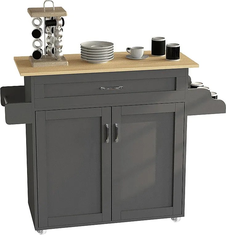 Wózek kuchenny serwujący wózek Rolls Pastano