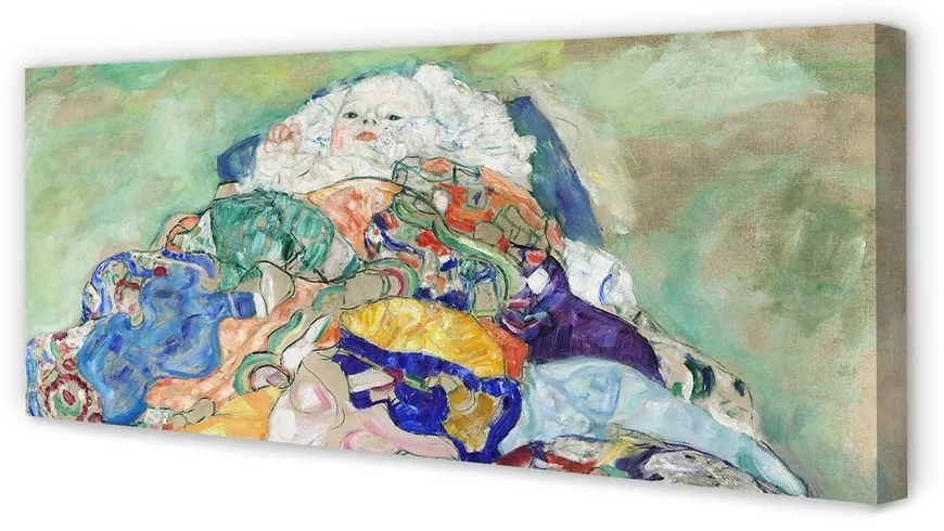 Zdjęcie na płótnie Dziecko (kołyska) - Gustav Klimt