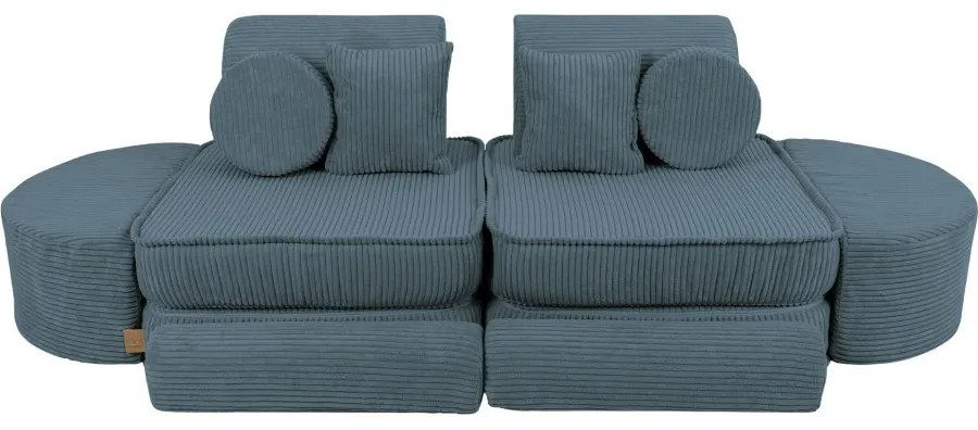 Pocket sofa max aesthetic turkusowa - meowbaby®