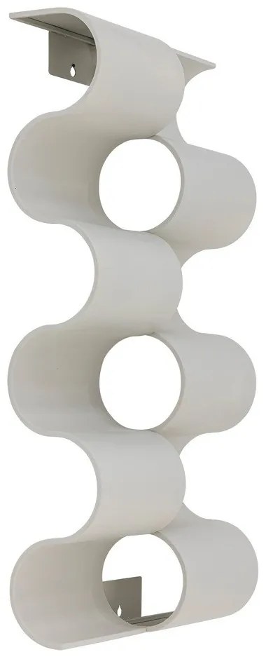 Szary wiszący metalowy regał na wino liczba butelek 6 Montes – Bloomingville