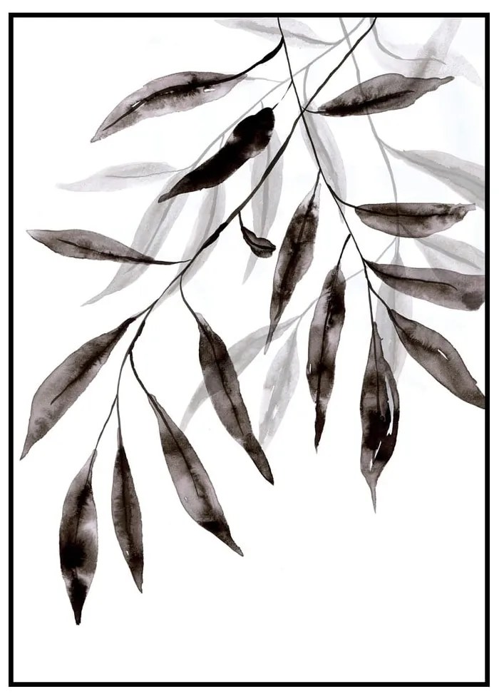 Obraz 50x70 cm Water Plants – Malerifabrikken