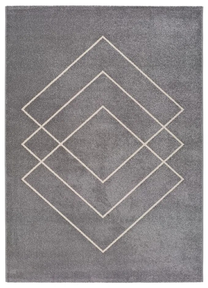 Dywan w srebrnym kolorze Universal Breda, 230x160 cm