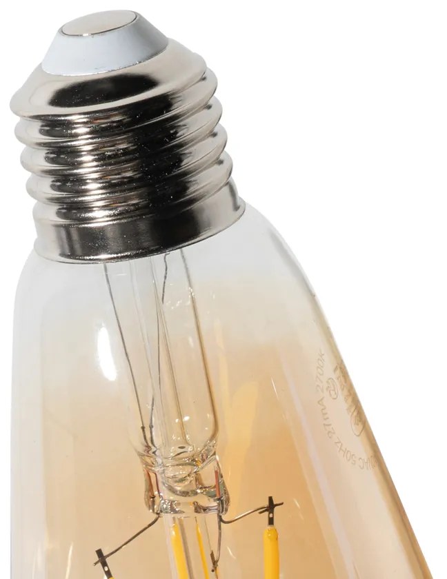 Zestaw 5 E27 dimbare LED lamp ST64 goud 5W 450 lm 2700K