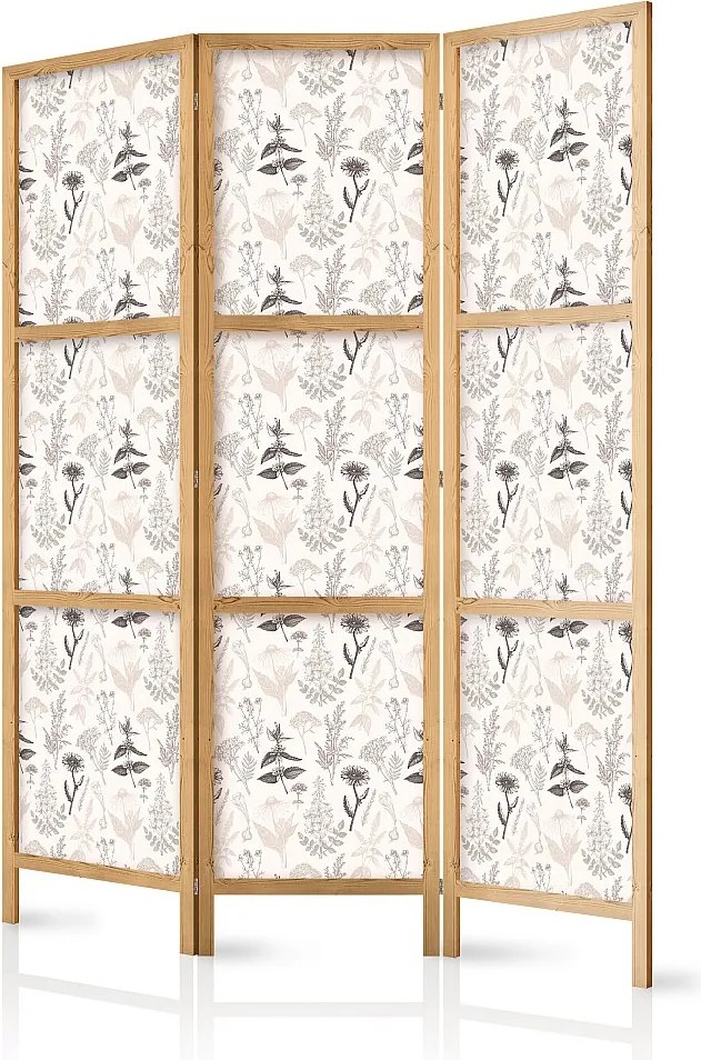 Parawan japoński Artgeist Kwiaty 135 x 172 cm 1 szt