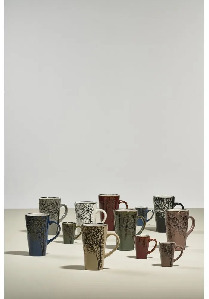 Jasnoróżowe kamionkowe kubki na espresso zestaw 4 szt. 100 ml Hela – Villa Collection