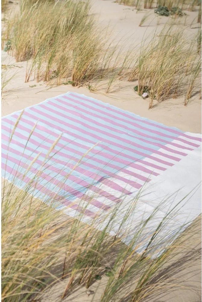 Różowy koc 160x200 cm Onu – noo.ma