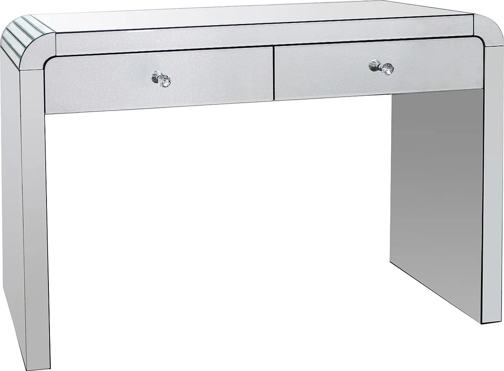 Konsola z 2 szufladami lustrzana z MDF  - PIKIO
