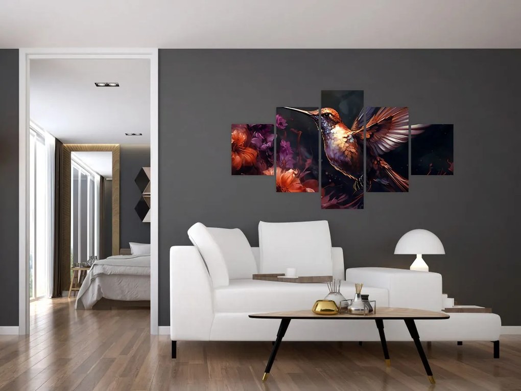 Obraz - Koliber (125x70 cm)