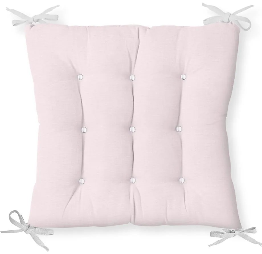 Poduszka na krzesło z domieszką bawełny Minimalist Cushion Covers Fluffy, 40x40 cm