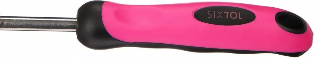 Sixtol Łopatka ogrodowa GARDEN PINK ONE, stalnierdzewna, 33 cm