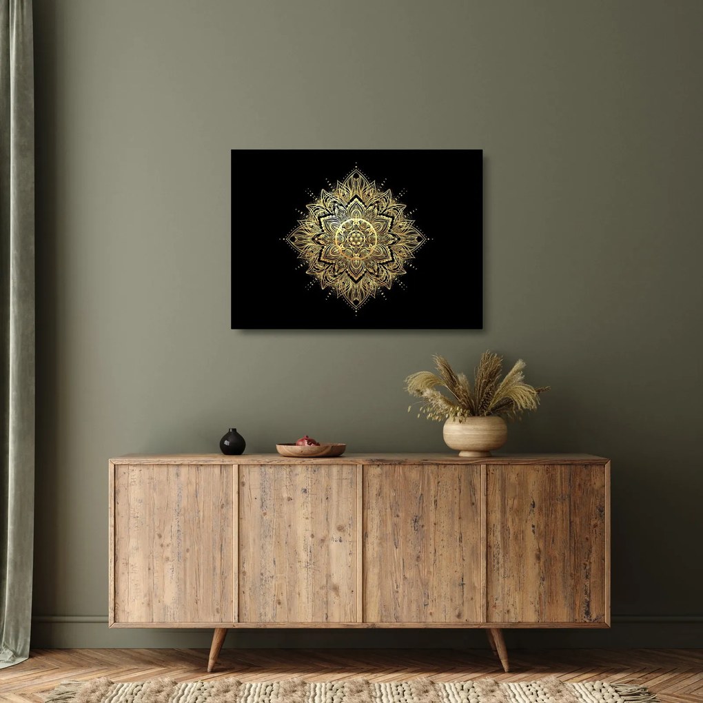 Obraz na szkle - Mandala bogactwa (70x50 cm)