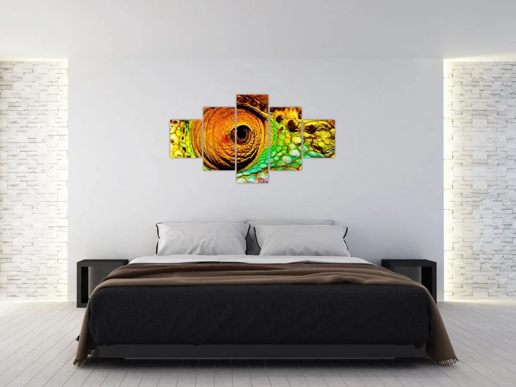 Obraz - Kameleon (125x70 cm)