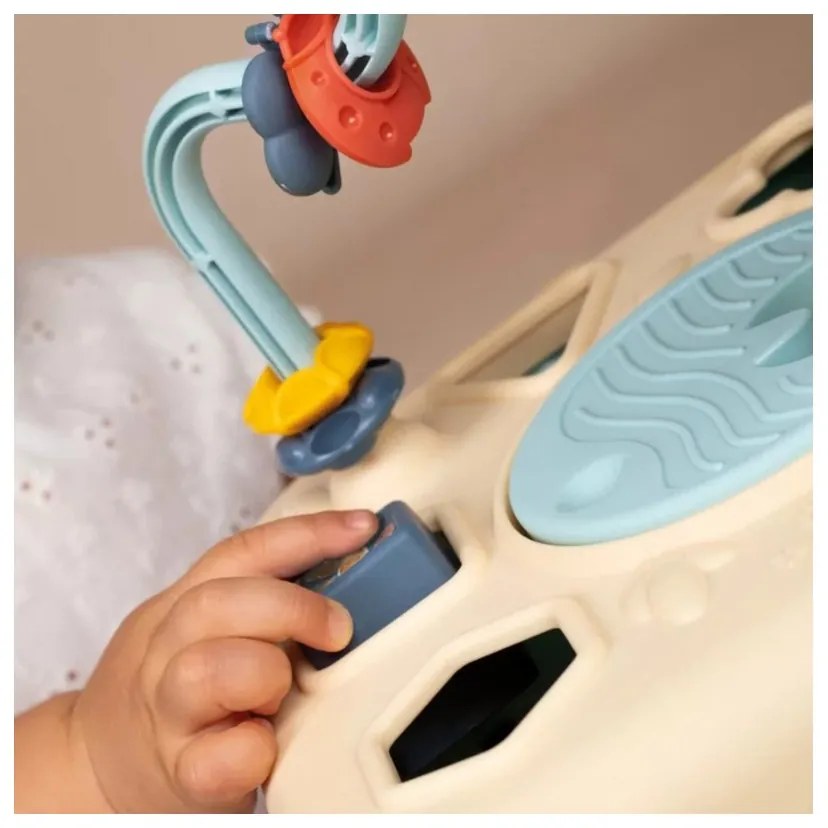 Smoby little sensoryczna kostka aktywności dla dzieci sorter labirynt 13w1