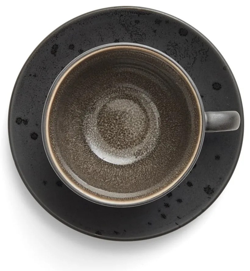 Czarne/ciemnoniebieskie filiżanki zestaw 4 szt. ceramiczne 240 ml Gastro Black/Mix – Bitz