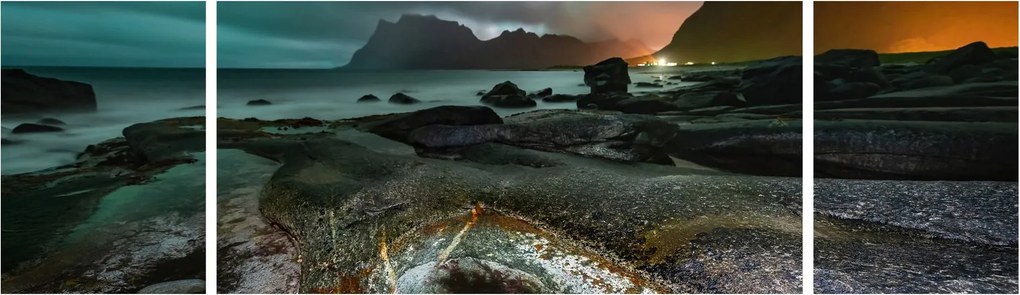 Obraz - Scena nocna (170x50 cm)