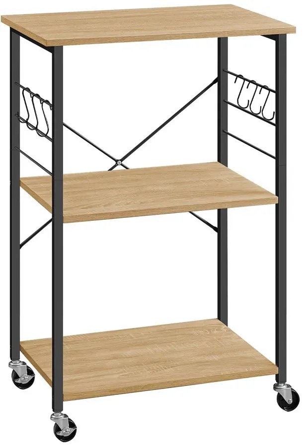 Mobilna szafka kuchenna dąb sonoma - Desik